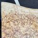 Chest of drawers old marquetry marble top Louis XV style