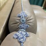 3-seater leather sofa made in the 70s