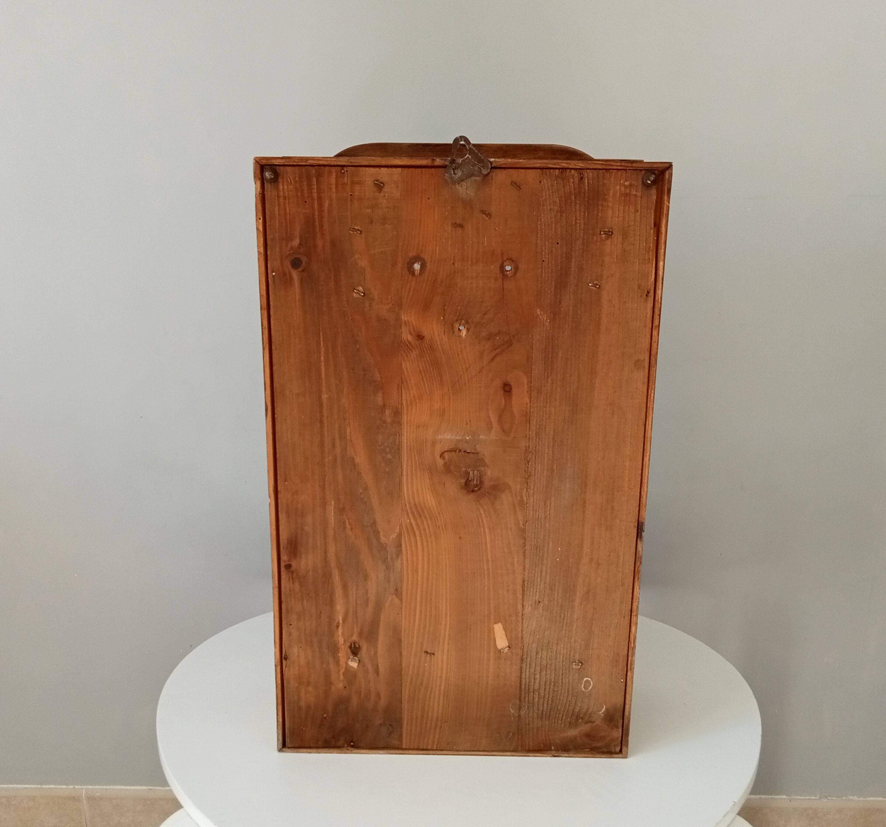 Vintage medicine cabinet in walnut 40/50s