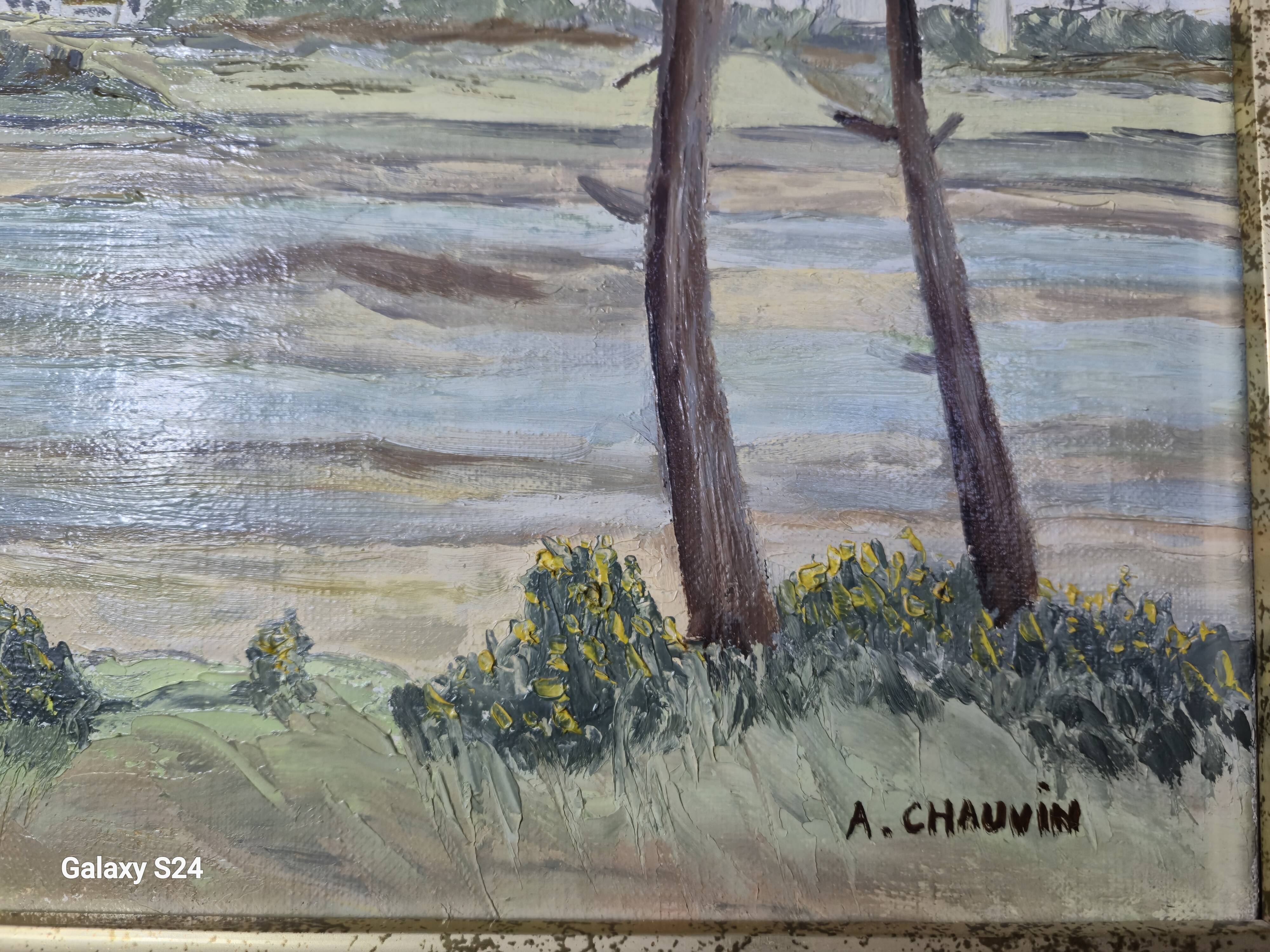 Oil painting on canvas