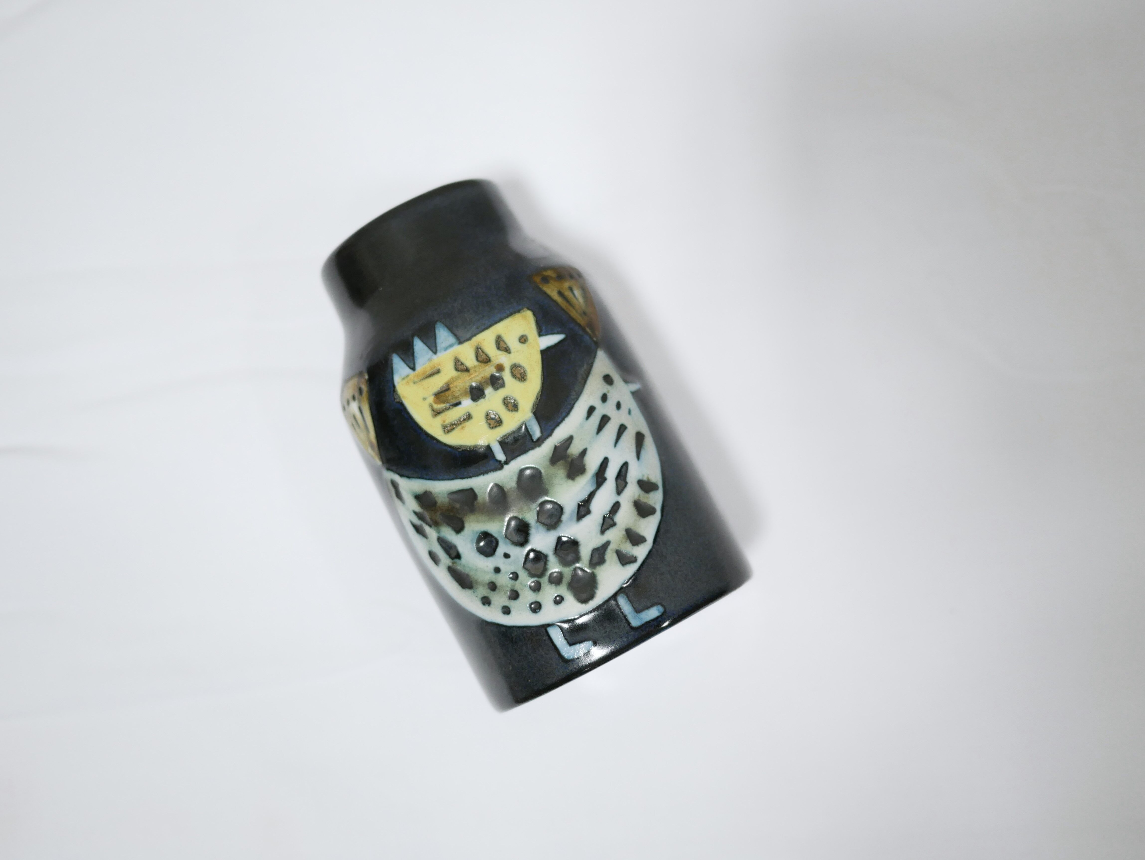 Vintage Scandinavian ceramic vase by Lisa Larson for Gustavsberg