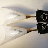 Duo wall lamps vintage tulip - 50s