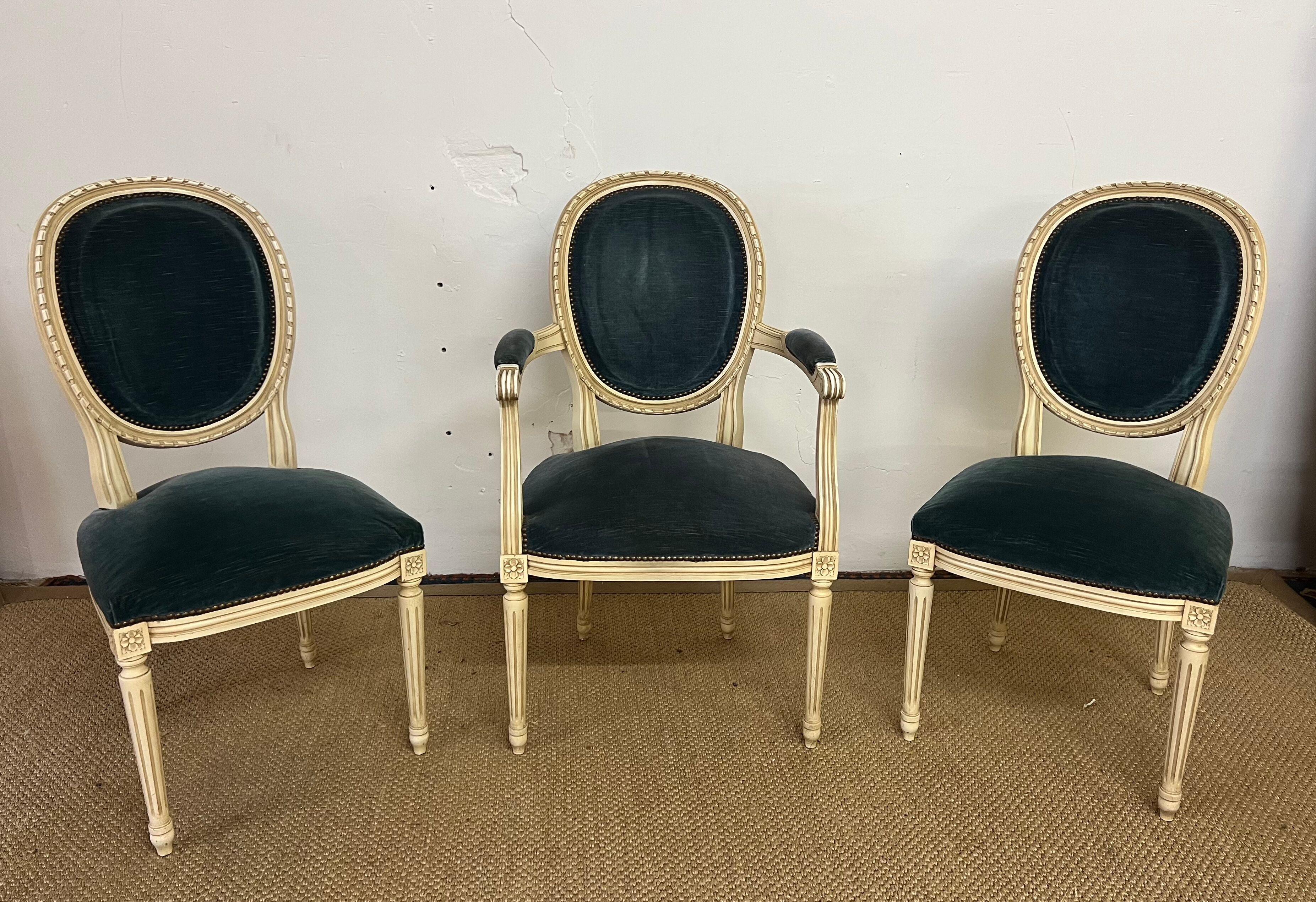 Set 2 chairs and an armchair "JP EALT"