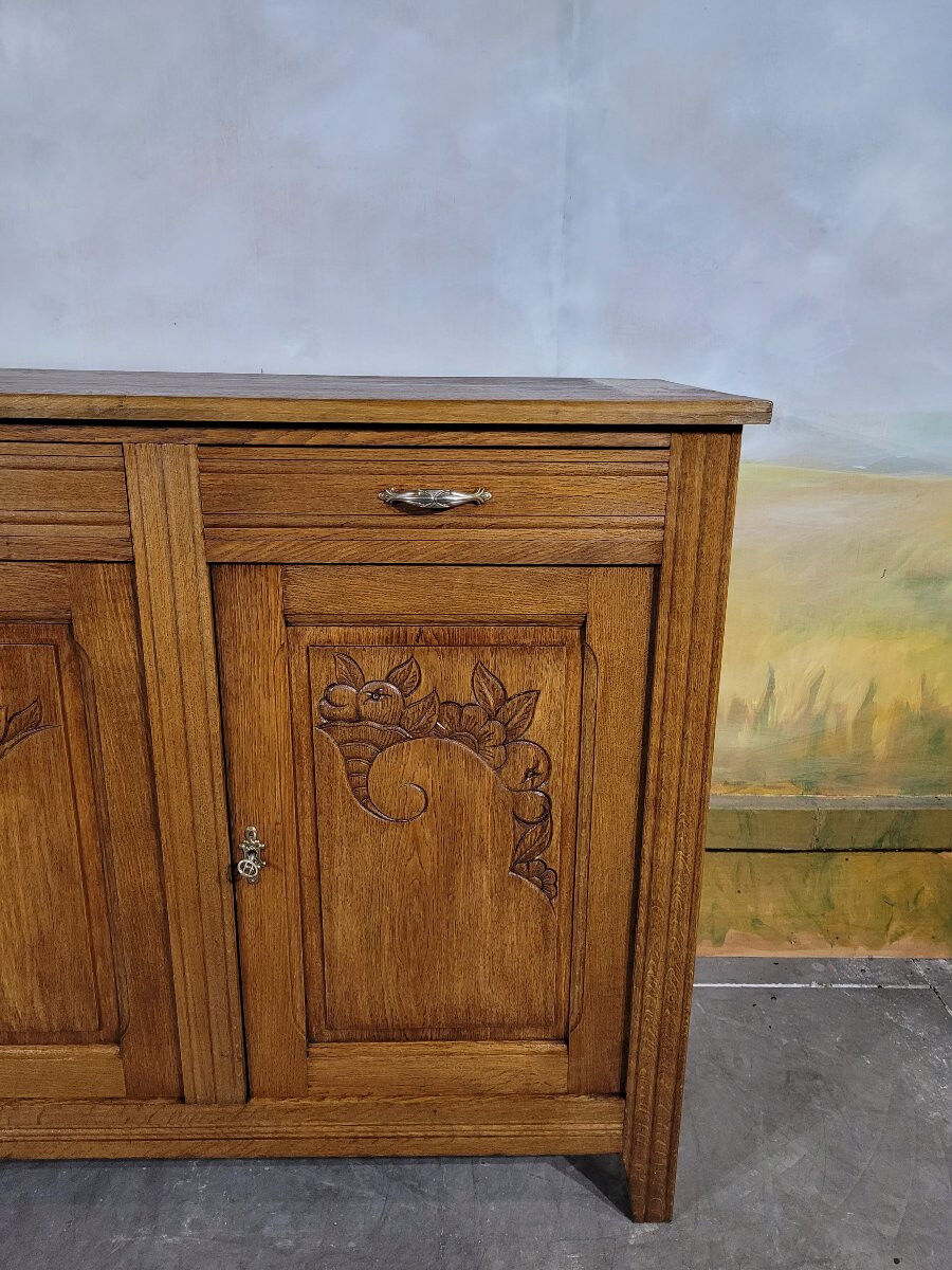 Enfilade art déco en chêne