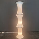 Bamboo floor lamp by Enrico Tronconi for Vistosi, 1970's