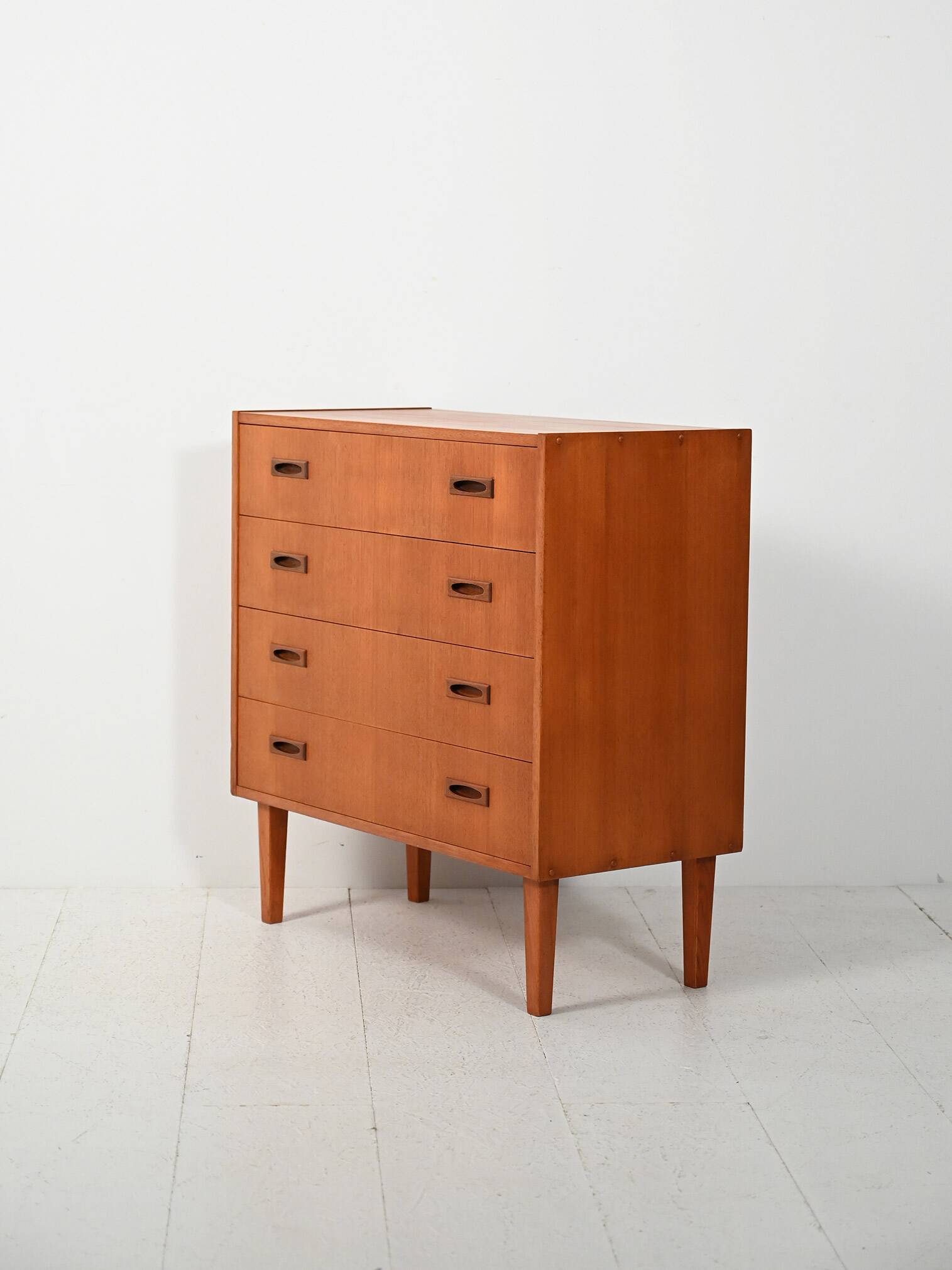 1960s Scandinavian teak chest of drawers