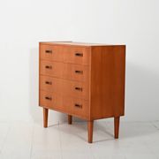 1960s Scandinavian teak chest of drawers