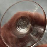 6 wine glasses 1950s