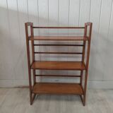 Vintage folding shelf in solid wood