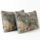 Set of 2 vintage Turkish cushion covers 41x61 cm