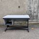 retro desk (industrial/school style from the 60s-70s)