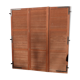 wooden shutters 3 leaves width 210 cm height 228 cm