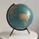 Vintage terrestrial globe 1977