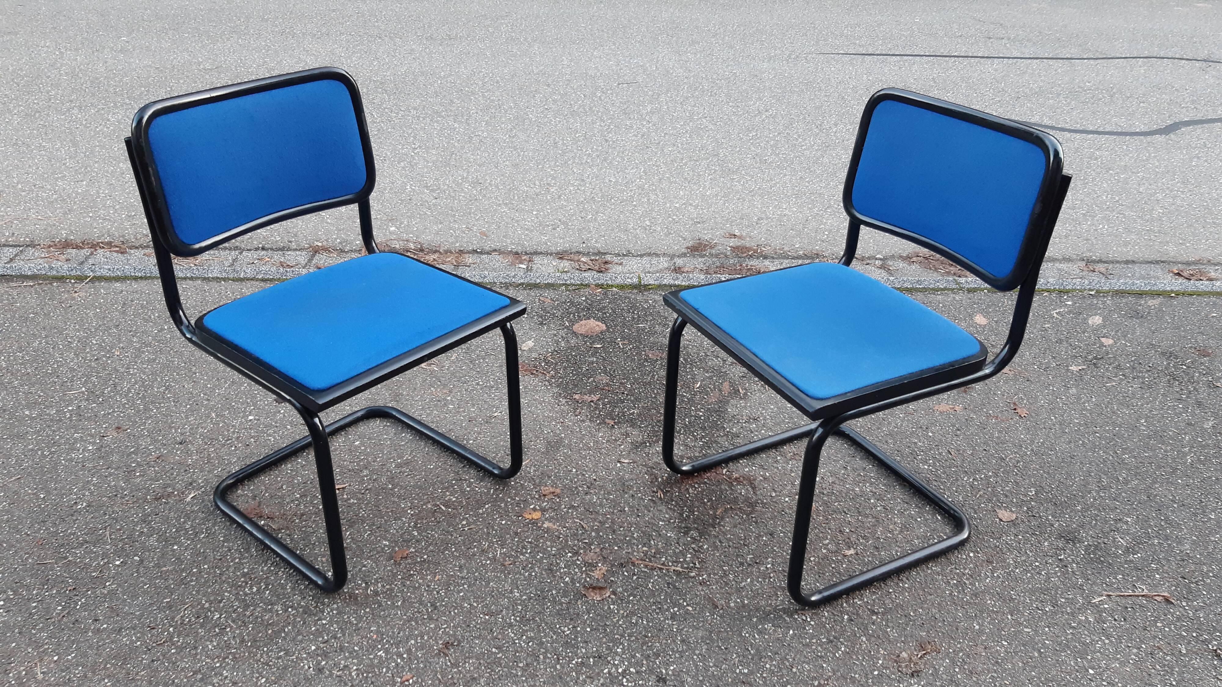 Cesca chairs Marcel Breuer