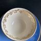 Set of 4 Villeroy & Boch Vintage 50s Cups and Saucers - Pastel & Gold