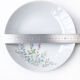 Set of 8 large vintage porcelain plates