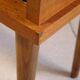 Teak bedside table years 70