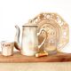 Enamelled stoneware coffee maker