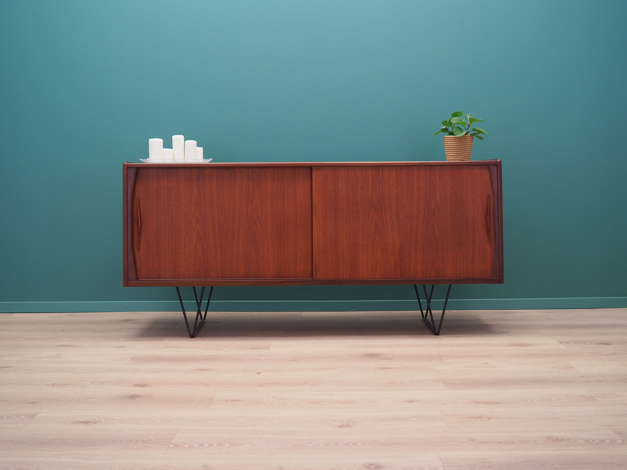 Teak sideboard, Danish design, 1970s, production: Denmark