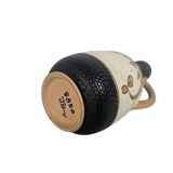 Fratelli Fanciullacci | Sgraffito | ear vase | gilded leaves | 1970s