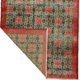 Anatolian handmade vintage rug 212 cm x 124 cm