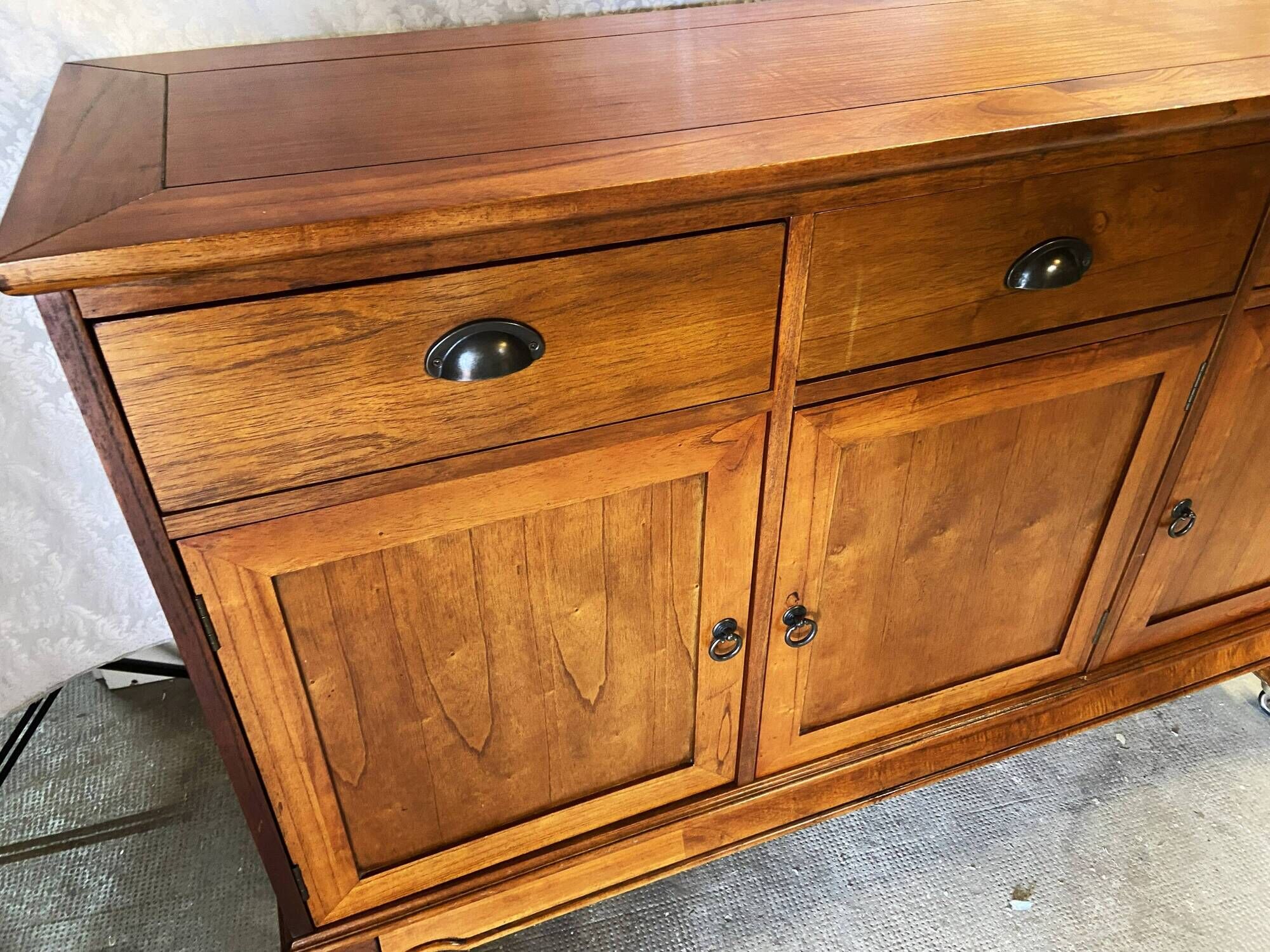 Buffet Very Sideboard Solid Wood English Style