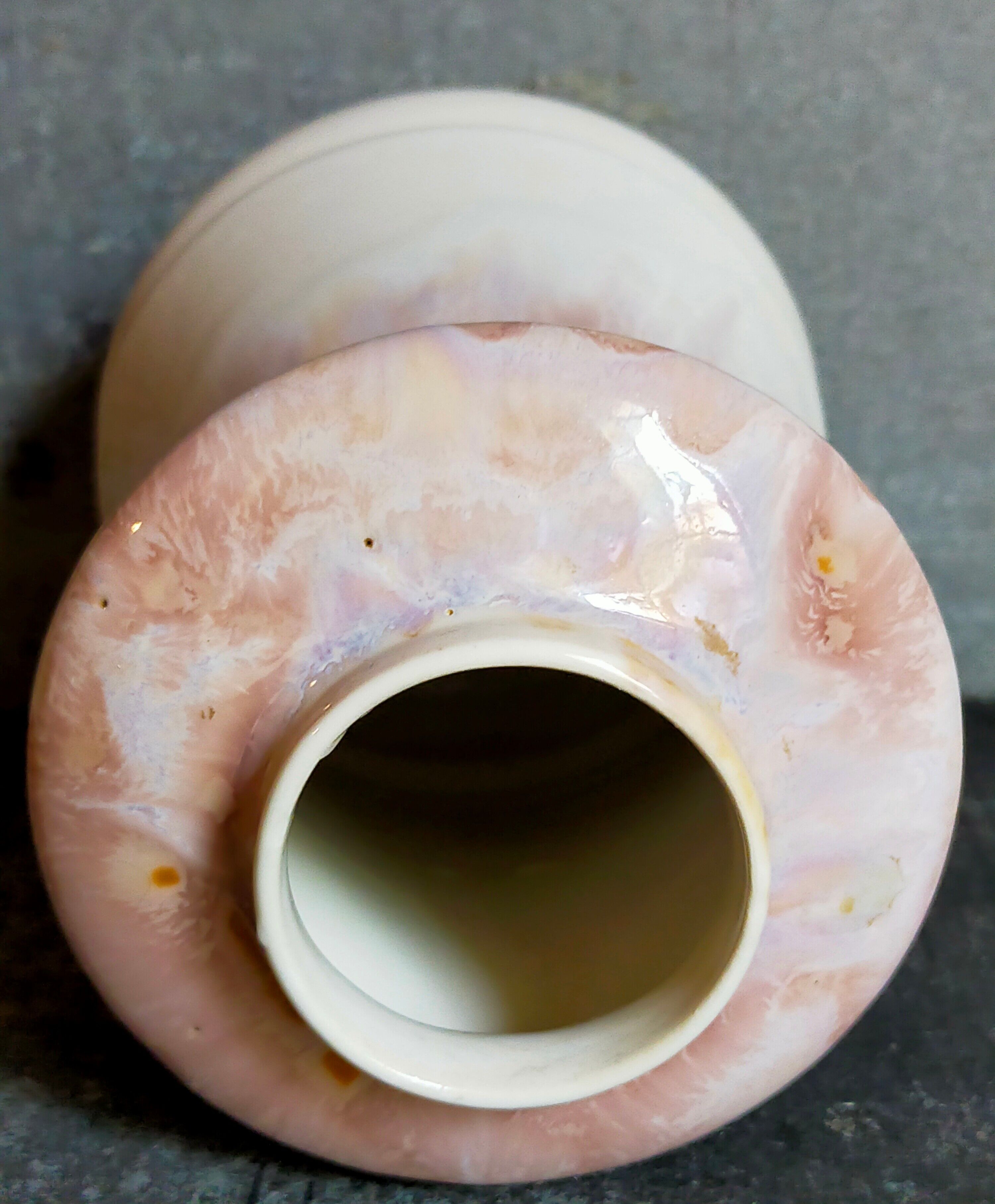 Ceramic vase of St-Uze manufacture Rodaceram 60s