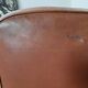 Fauteuil club en cuir , art deco