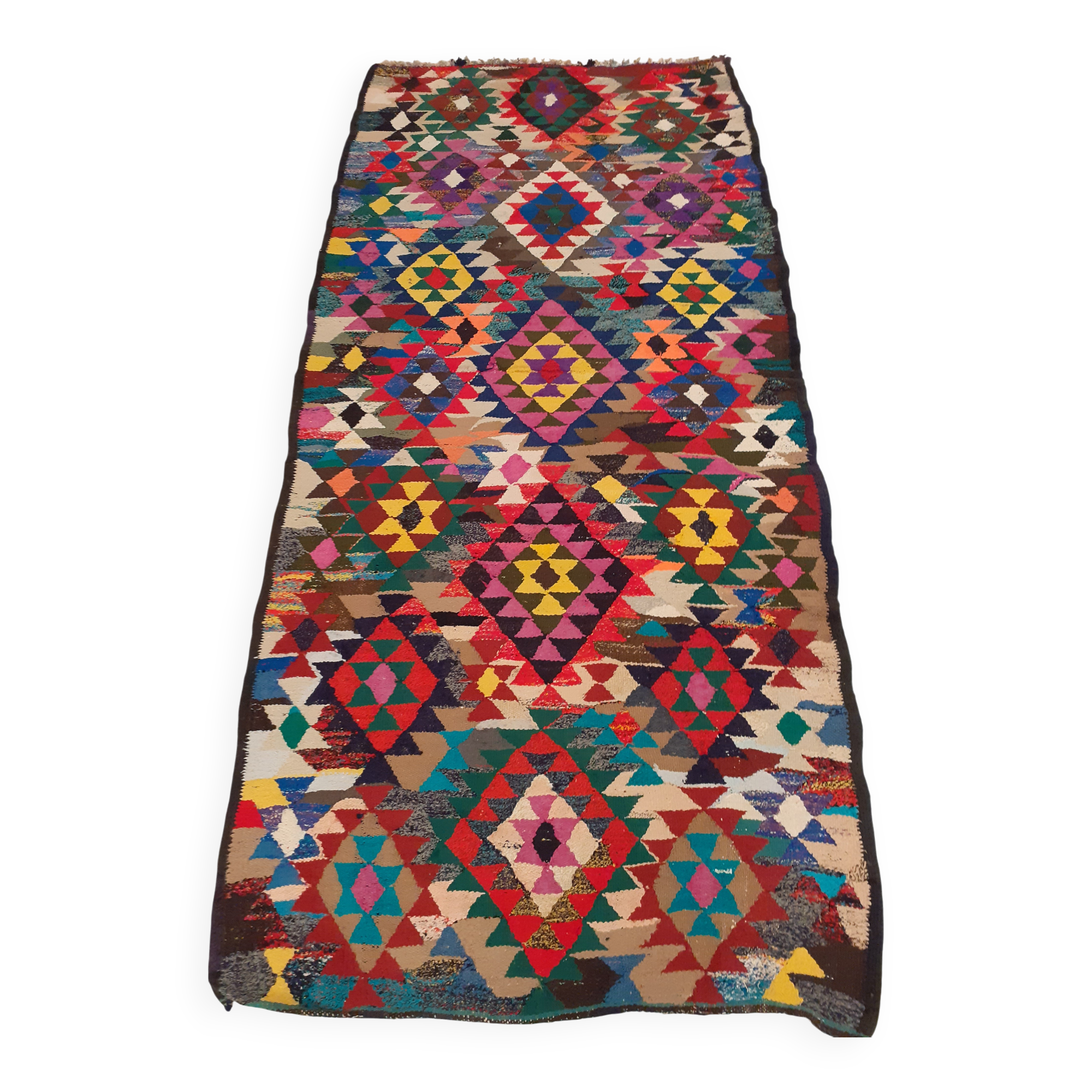 Handmade Persian Kilim 275x121