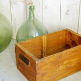 Former cognac bottle holder case