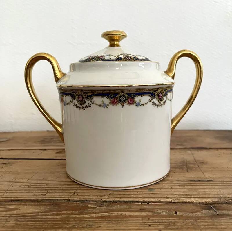Fine porcelain coffee service