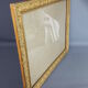 Old Frame Wood - Gild stucco decoration ancoly flowers 59X47 cm leafing 51.9x39.9 cm SB115