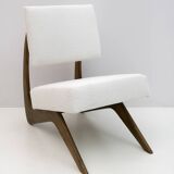 Pair of Adrian Pearsall Midcentury Walnut Lounge Chairs for Craft Associate