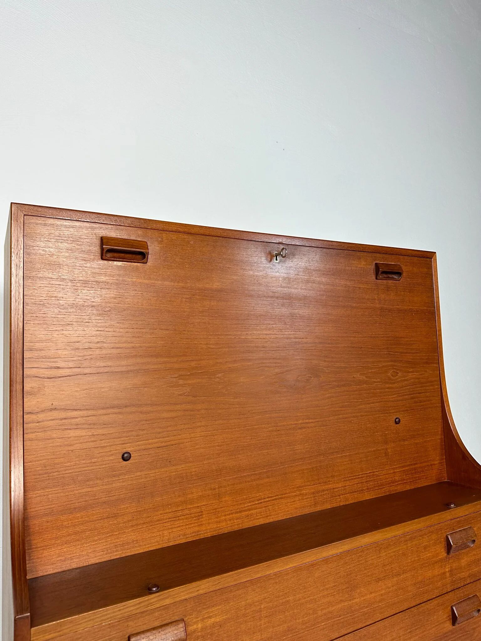 1960s Vintage Danish Teak Secretary by Børge Mogensen - Søborg Møbelfabrik