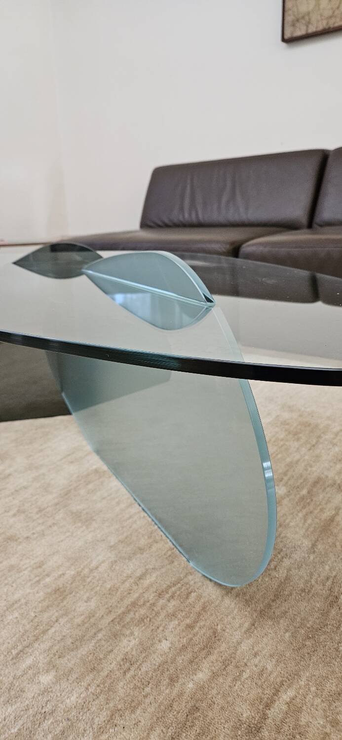 Table basse en verre