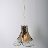 Lampe fleur en verre de Murano Kalmar Franken