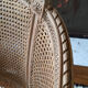 Bergere Louis XVI in wood and double canning