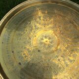 Moroccan copper tray