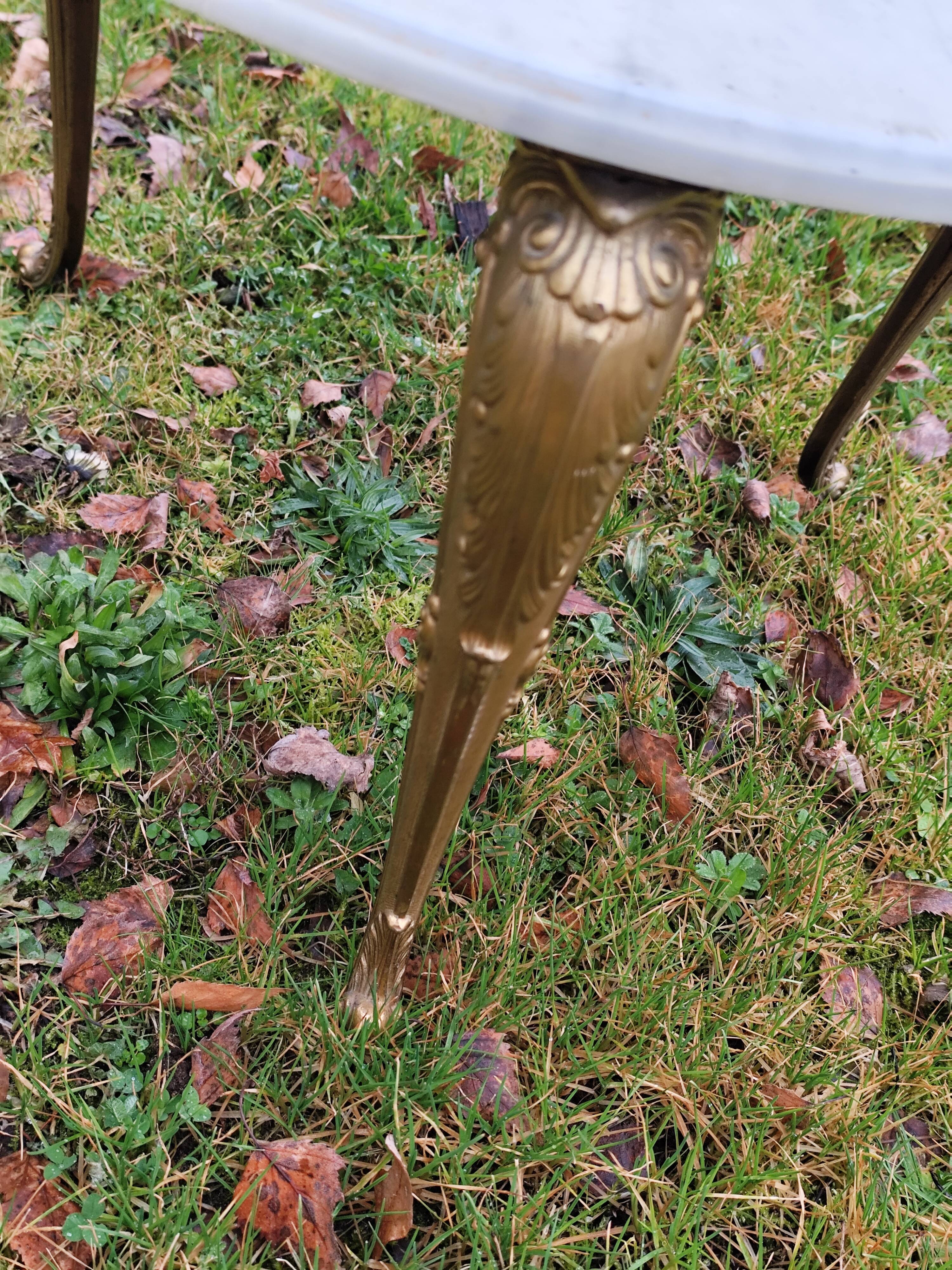 Red coffee table alabaster side table