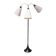 Lampadaire, design danois, années 1970, production : Danemark