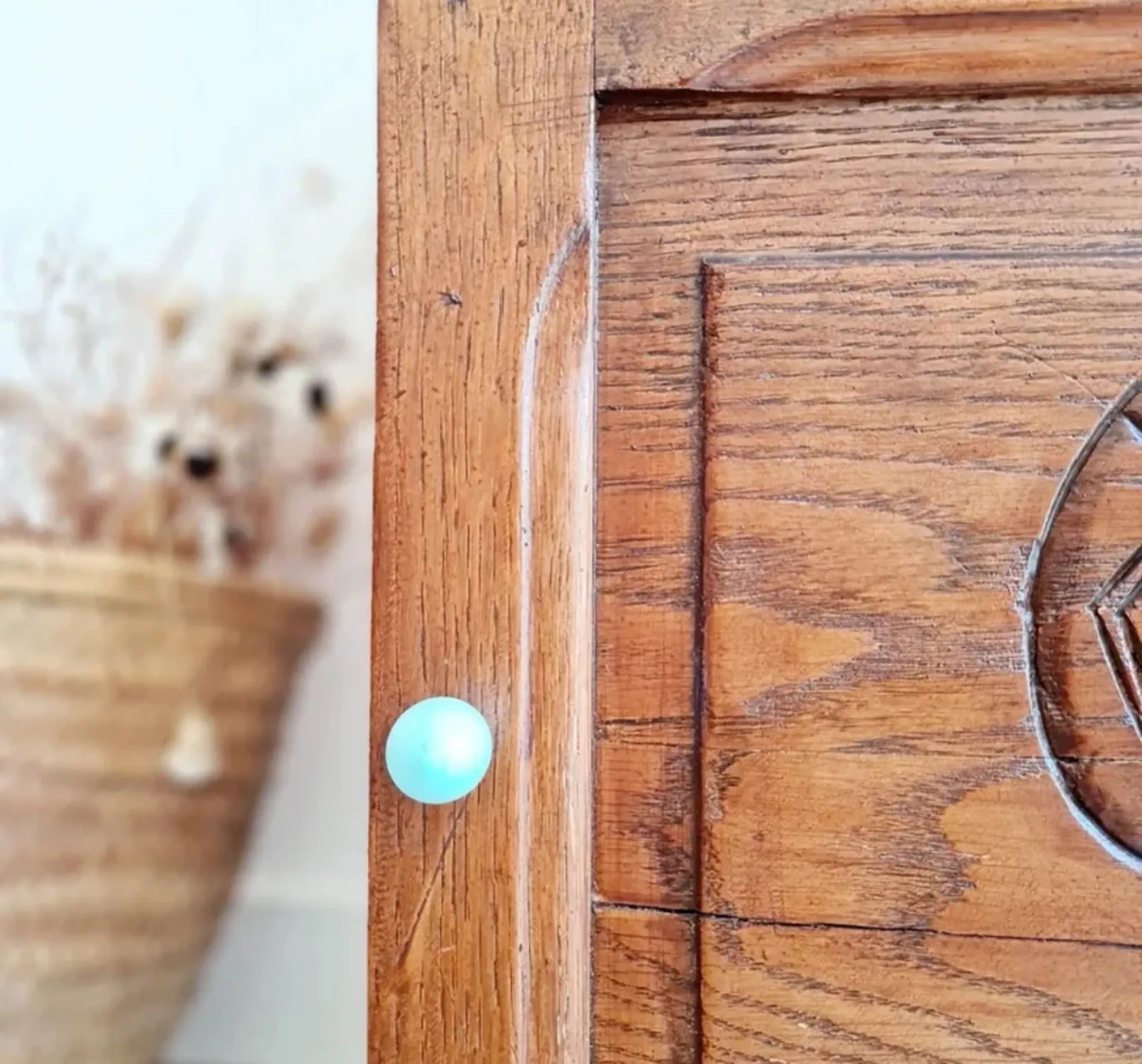 Small bedside table Art Deco wood
