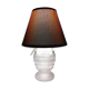 Lampe boule art déco verre dépoli