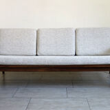 Bench and 2 Scandinavian armchairs 60s