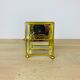 Miniature display case brass and glass, shelf