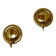 Pair Of Mid Century Swedish Brass Sconces