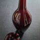 Lot de 2 vases contemporains couleur brique