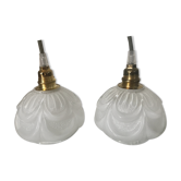 Lot of hanging lamps
