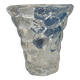 P Davesn honeycomb crystal vase, France