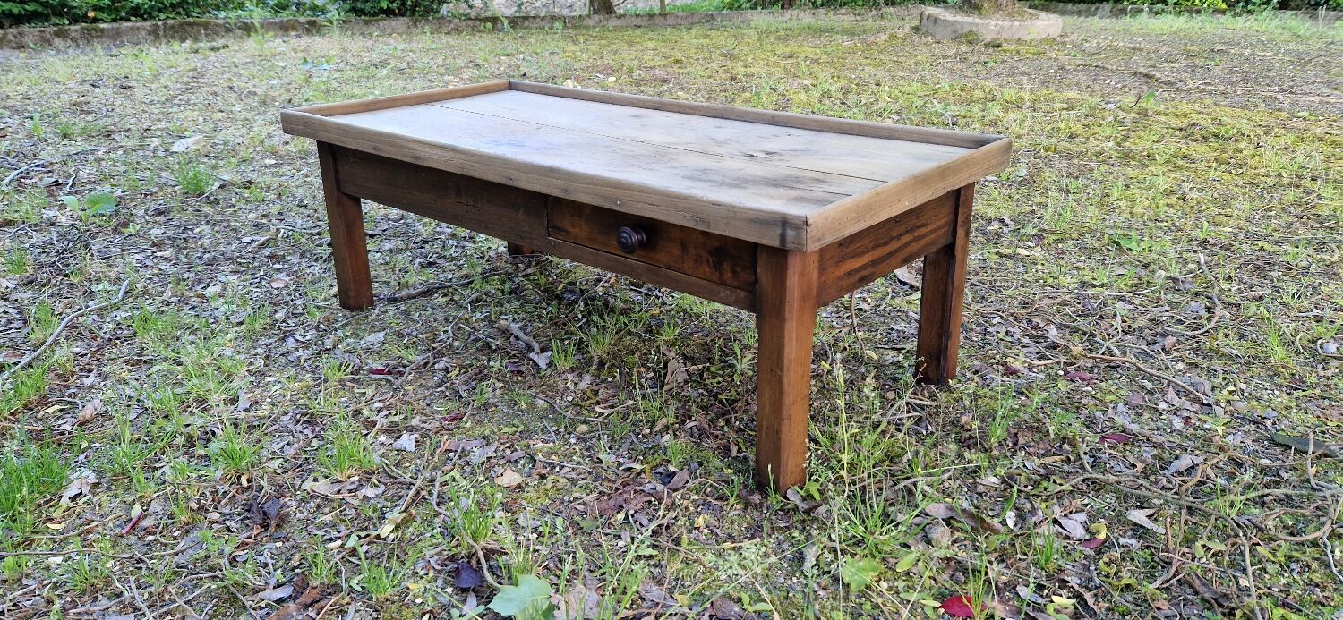 Table basse de campagne