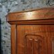 French antique oak wardrobe from the 1930s.